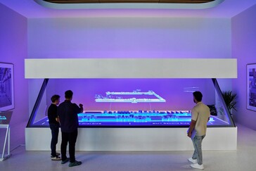 Laboratuvarın holografik masası
