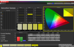 CalMAN doygunluğu kalibre edildi