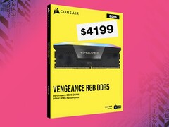 Corsair Vengeance DDR5 bellek kutusu $4199 fiyatıyla gösterildi