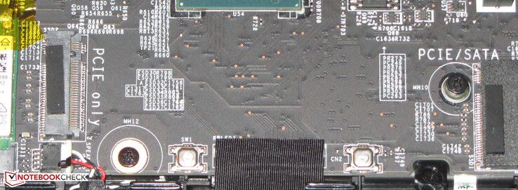 A second NVMe SSD can be installed.