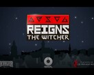 Reigns: The Witcher 25 Şubat'ta piyasaya sürülecek. (Görsel kaynağı: YouTube üzerinden DevolverDigital)