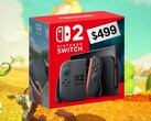 Nintendo Switch 2 fiyat etiketi 499 doları gösteriyor