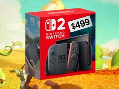 Nintendo Switch 2 fiyat etiketi 499 doları gösteriyor