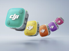 DJI'ın son mikrofon sürümü, çeşitli manyetik ön panellerle özelleştirilebiliyor.