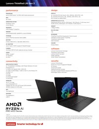 Lenovo ThinkPad L16 Gen 3 AMD özellikleri.