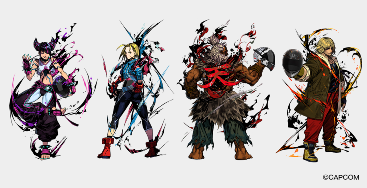 Juri, Cammy, Akuma ve Ken, AGV'nin yalnızca Japonya'da satışa sunulan Street Fighter 6 K1 S kask koleksiyonundaki dört tasarıma ilham verdi.