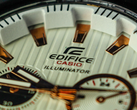 Casio Edifice logosunun yakın çekimi