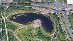 GNSS test rotası: göl devresi