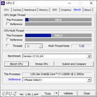 CPU-Z: Benchmark Balanced Mode