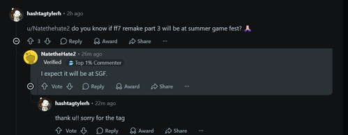 Final Fantasy 7 Remake Bölüm 3 Summer Game Fest sızıntısı