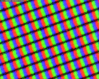 Mat kaplamanın bir sonucu olarak grenli alt pikseller
