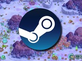 Steam logosunu ve şu anda indirimde olan Iron Marines oyununu gösteren bir görsel.
