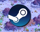 Steam logosunu ve şu anda indirimde olan Iron Marines oyununu gösteren bir görsel.