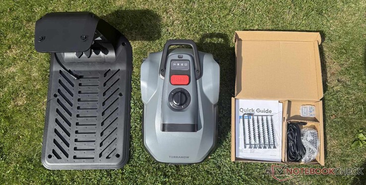TerraMow Mini 500'ün Kutu İçeriği