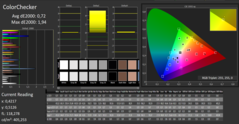 CalMAN - Color accuracy (calibrated)