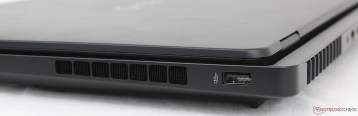 Sağ tarafta: USB-A (10 Gbps)