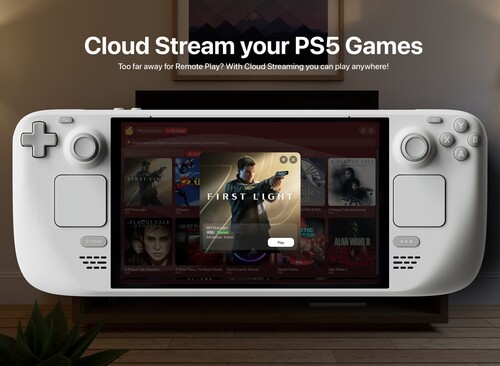 Asobi: Steam Deck'te Remote Play ile bulut akışı gösterildi