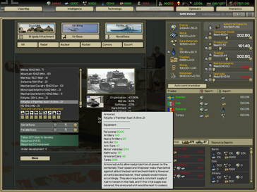 Resim: Darkest Hour: A Hearts of Iron Game oyunundan bir ekran görüntüsü.