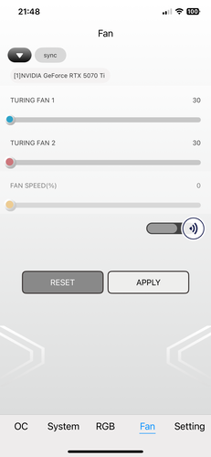Fan kontrolü