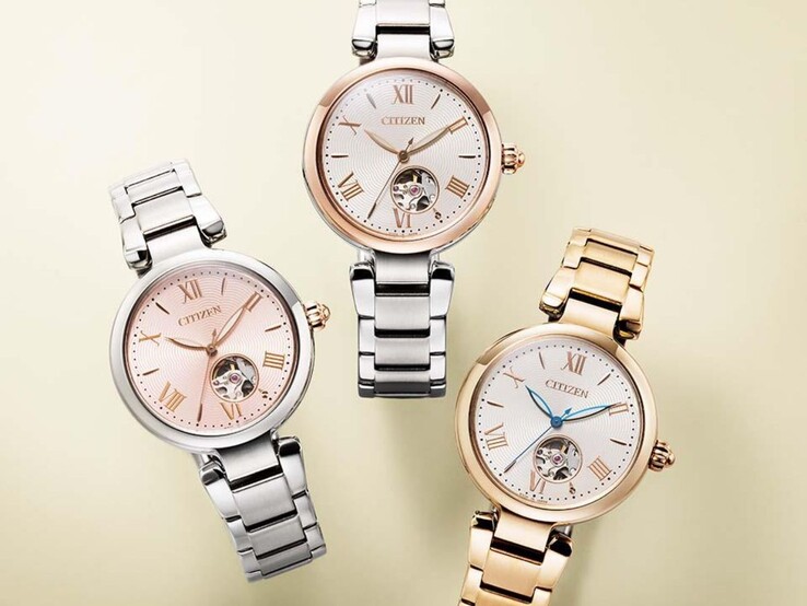 Soldan sağa: Citizen PR1050-50W, PR1054-59A ve PR1052-54A saatleri