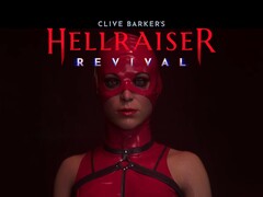 Clive Barker'ın Hellraiser: Revival filminin afişi gösteriliyor