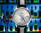 Seiko Presage SSK049 GMT için bir tanıtım görseli.