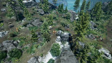Expeditions: Rome oyununda yaşanan bir çatışmayı gösteren bir görsel.
