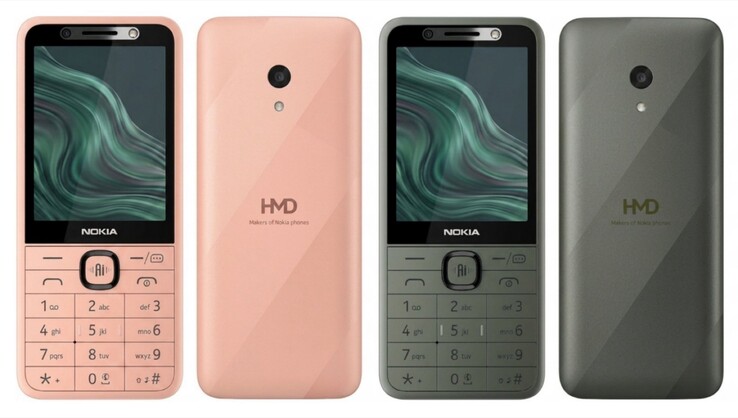 Nokia 250 4G Smart'ın sızdırılmış görüntüsü.