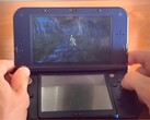 The Legend of Zelda: Twilight Princess’in 3DS uyarlamasının konsolda çalışırken çekilmiş bir fotoğrafı