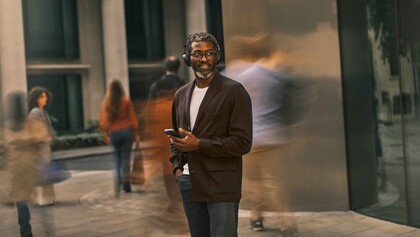 Jabra Evolve3 75 kulak üstü kulaklık. (Resim kaynağı: Jabra)