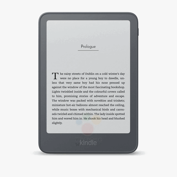 Amazon Kindle 12th gen in black.