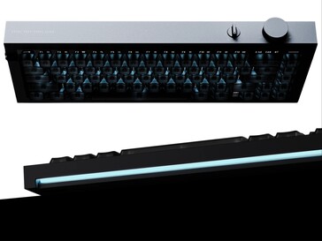 Lofree Hyzen üstten ve alttan görünüm.