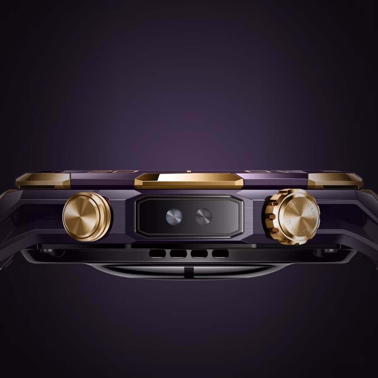 Huawei Watch Ultimate Design Royal Gold akıllı saat. (Resim kaynağı: Huawei)