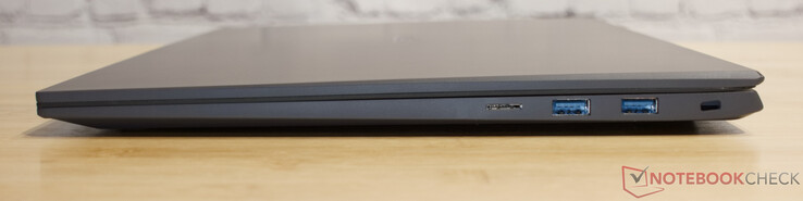 microSD, 2x USB 3.2 Gen 2, Kensington Kilit yuvası