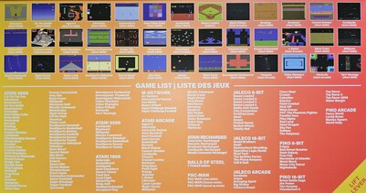 Dahil edilen 200 oyuna genel bir bakış (Resim kaynağı: Marc Zander, Notebookcheck)