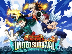 My Hero Academia: United Survival için resmi afiş.