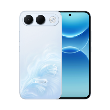 Surfing Blue rengindeki Oppo A7 Pro.