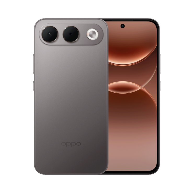 Shine Titanium rengindeki Oppo A7 Pro.