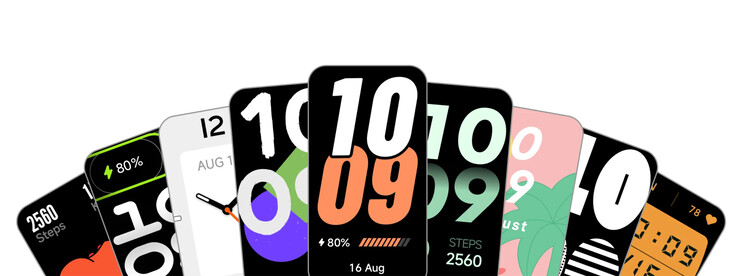 Smart Band 11 Active, ayrıca 100'den fazla önceden yüklenmiş saat yüzüyle birlikte gelir.