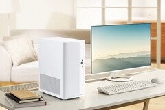 Asus V500 Mini Tower, ahşap detaylara sahip beyaz veya siyah renk seçenekleriyle satışa sunulmuştur.