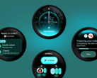 Wear OS 7'de tam ekran kutucuklar yerine widget'lar yer alıyor.