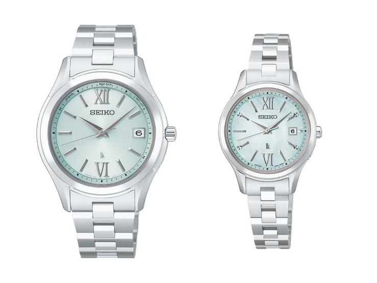 Seiko Lukia Essential Collection Evergreen saatleri: HEC001 (solda) ve HEE001 (sağda)