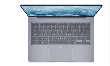 Asus Zenbook 14’ün klavyesi ve izleme paneli