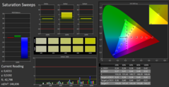 CalMAN saturation - post calibration