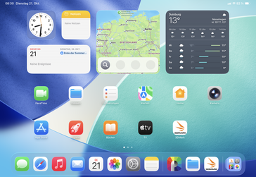 liquid Glass tasarımlı iPadOS 26