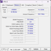 CPU-Z Bellek