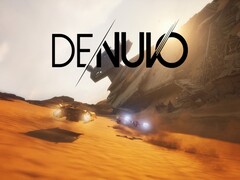 Star Wars: Galactic Racer ve Denuvo'nun yer aldığı afiş