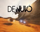 Star Wars: Galactic Racer ve Denuvo'nun yer aldığı afiş