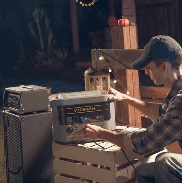 Vtoman FlashSpeed 2400 taşınabilir güç istasyonu 2.816 Wh kapasiteye kadar genişletilebilir