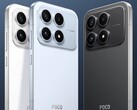 Beyaz, Siyah ve Mavi renk seçenekleriyle kompakt Poco X8s